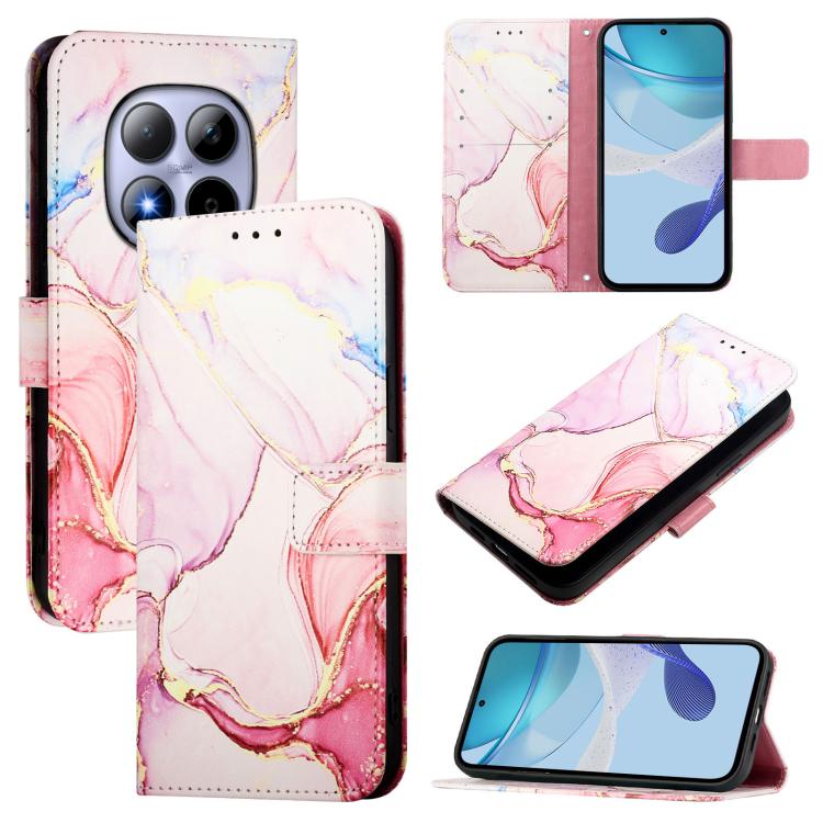 E-shop ART MARBLE Peňaženkový kryt pre Xiaomi Redmi Note 15 Pro 5G ROSE GOLD