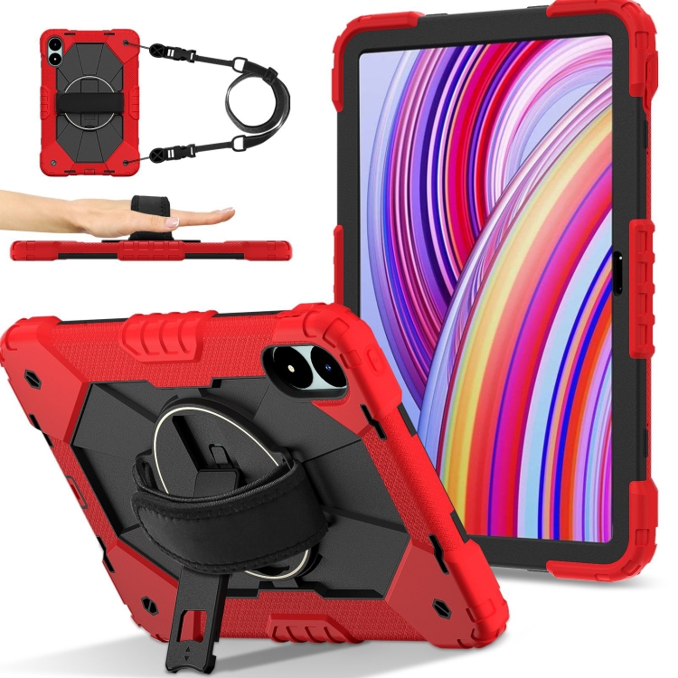 E-shop SOLID Odolný obal pre Xiaomi Redmi Pad Pro / Pad Pro 5G červený