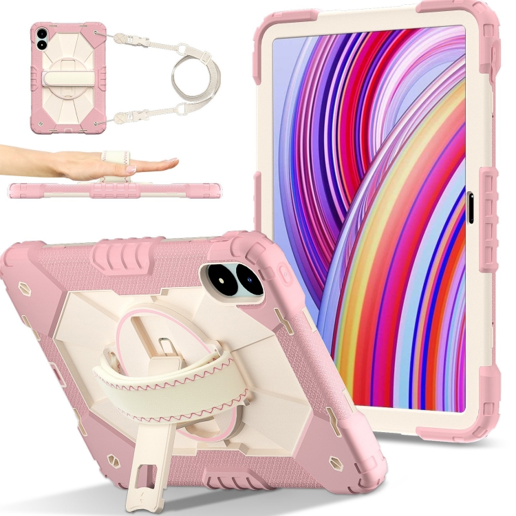 E-shop SOLID Odolný obal pre Xiaomi Redmi Pad Pro / Pad Pro 5G svetloružový