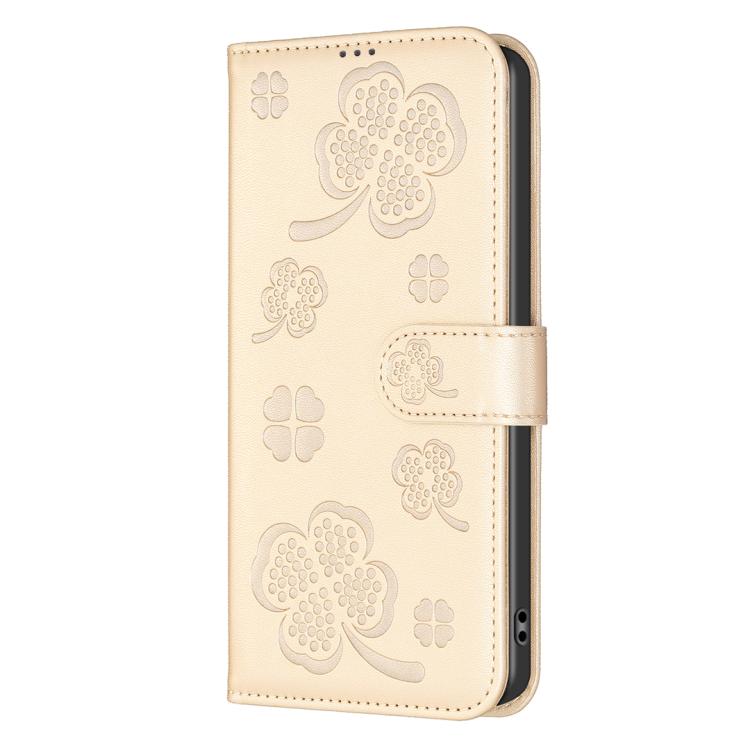 E-shop ART CLOVER Peňaženkový obal pre Xiaomi Redmi Note 14 zlatý
