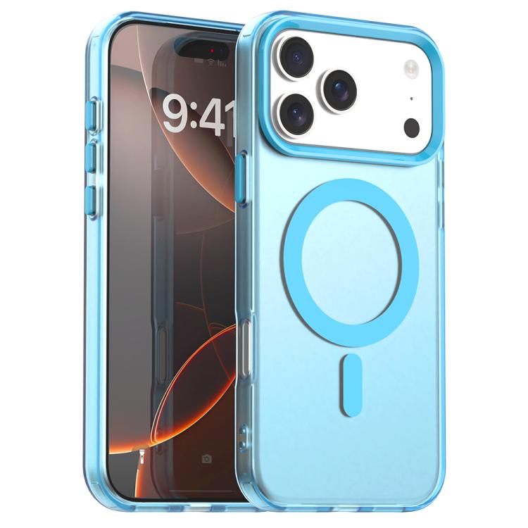 E-shop CANDY MAGSAFE Ochranný kryt pre Apple iPhone 17 Pro Max modrý