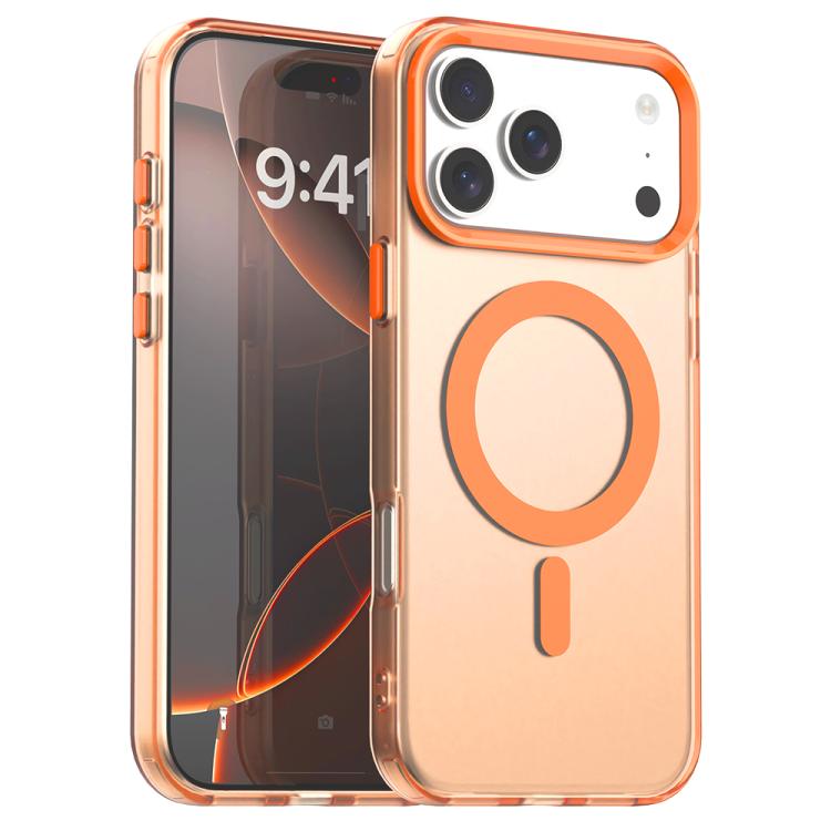 E-shop CANDY MAGSAFE Ochranný kryt pre Apple iPhone 17 Pro oranžový