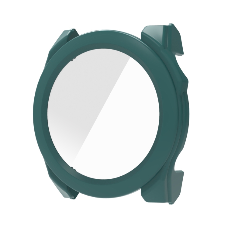E-shop PC FULL COVER Plastový kryt so sklom pre Garmin Fenix 8 AMOLED 51mm tmavozelený