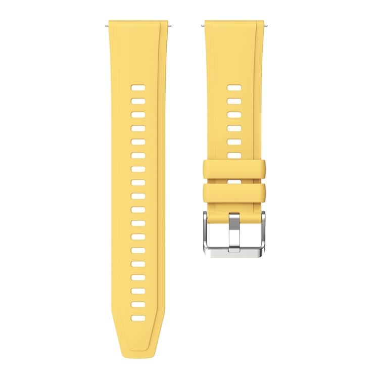 E-shop SILICONE Vymeniteľný remienok pre Huawei Watch GT 5 46mm / GT 6 46mm žltý