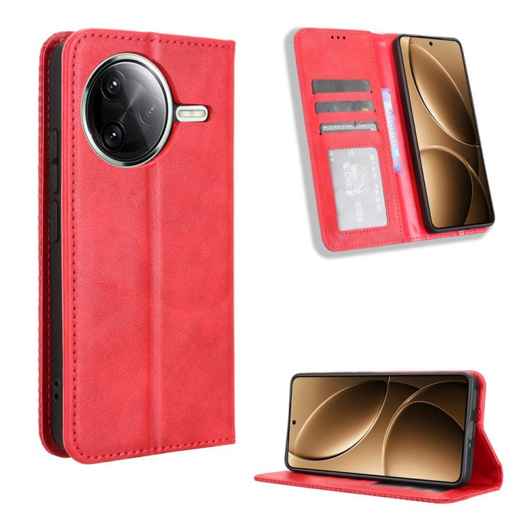 E-shop BUSINESS Peňaženkový kryt pre Xiaomi Poco F7 Pro / Poco F7 Ultra červený