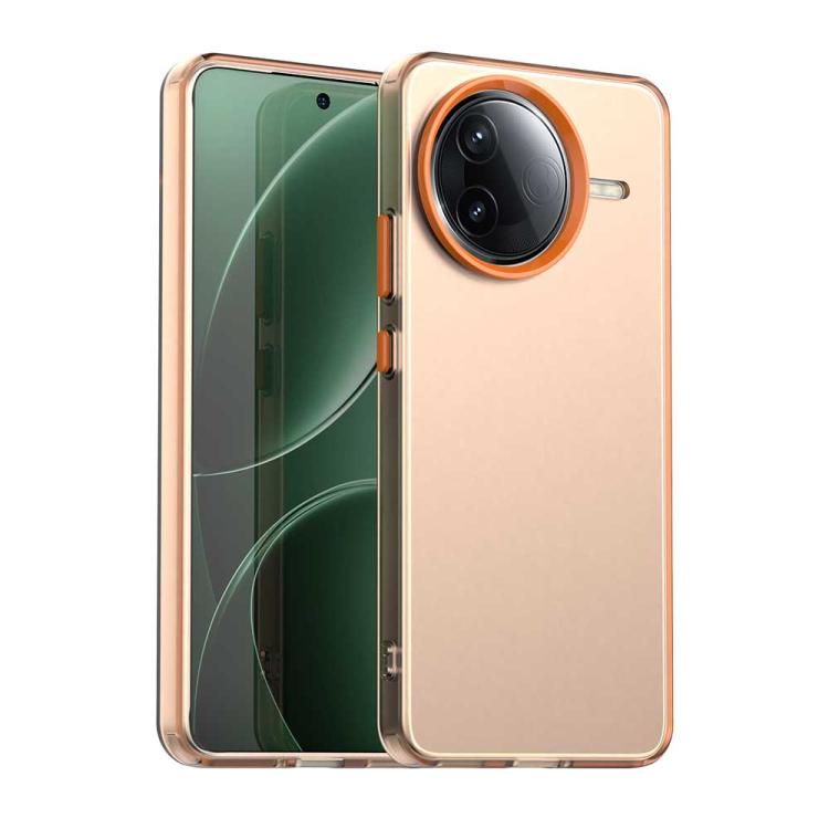 E-shop CANDY Ochranný kryt pre Xiaomi Poco F7 Pro oranžový