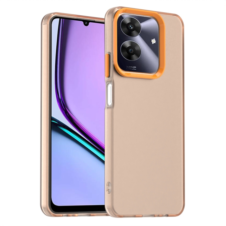 E-shop CANDY Ochranný kryt pre Realme Note 60 oranžový
