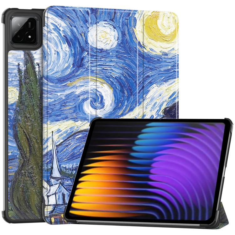 E-shop ART Zaklápacie puzdro pre Xiaomi Pad 7 / Pad 7 Pro / Pad 8 / Pad 8 Pro STARRY SKY