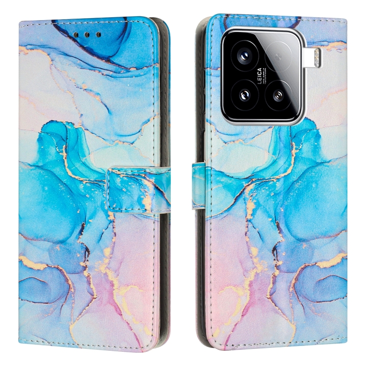 E-shop ART MARBLE Peňaženkový kryt pre Xiaomi 15 BLUE PINK