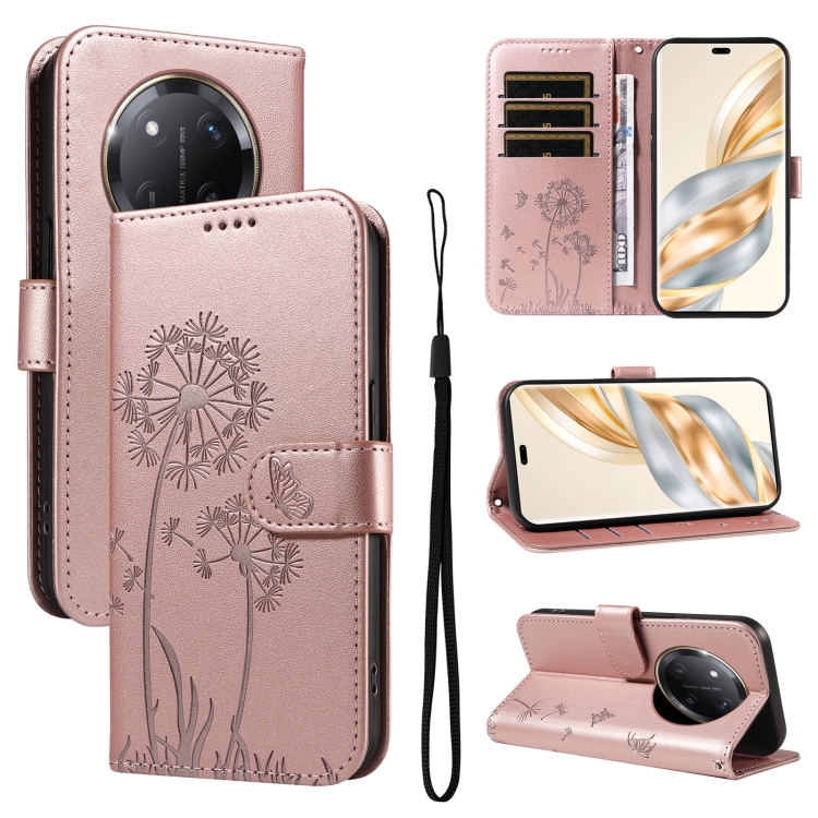 E-shop ART DANDELION Peňaženkové puzdro pre Honor Magic7 Lite 5G ružové