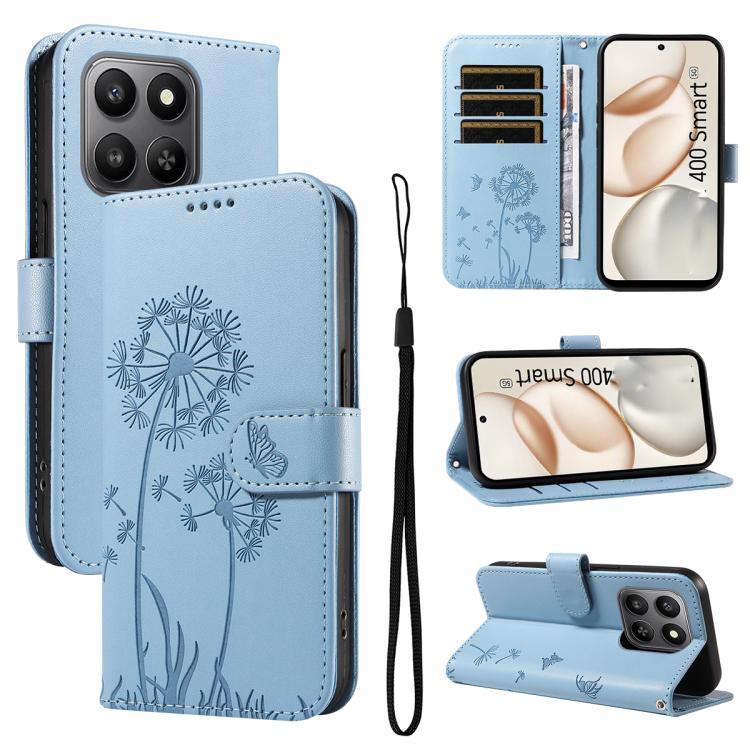 E-shop ART DANDELION Peňaženkové puzdro pre Honor 400 Smart 5G / Honor X7d modré