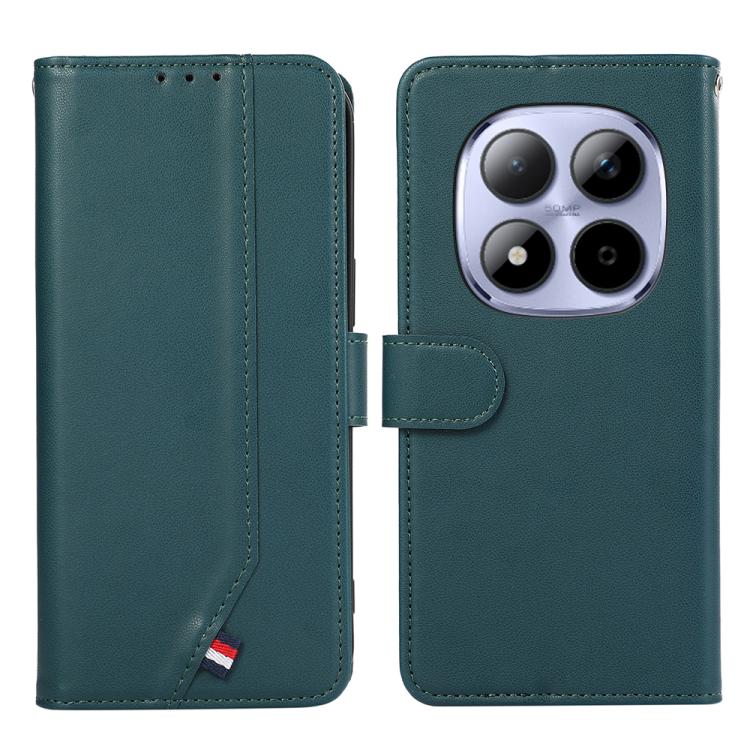 E-shop ABEEL DELICATE Peňaženkový obal Xiaomi Redmi Note 15 Pro 5G zelený