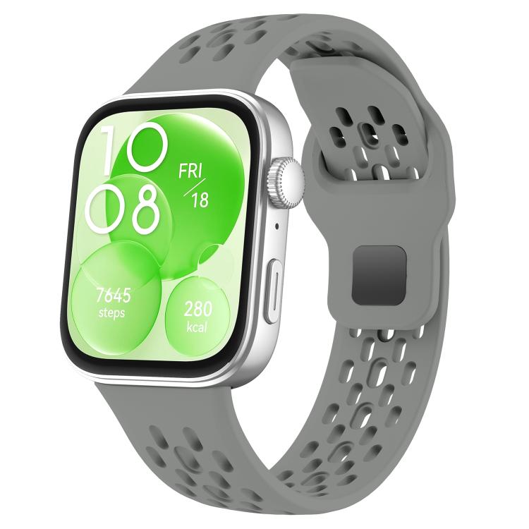 E-shop AIRY Silikónový remienok pre Huawei Watch Fit 4 / Fit 4 Pro šedý