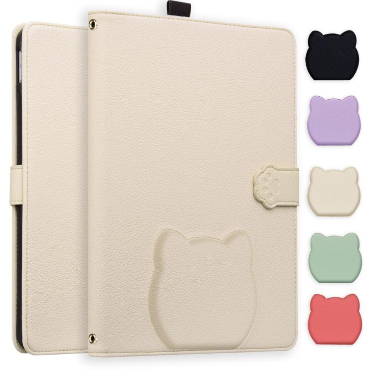 E-shop CAT FLIP Zaklápacie puzdro pre Amazon Kindle Scribe 2024 / Kindle Scribe 2022 APRICOT WHITE