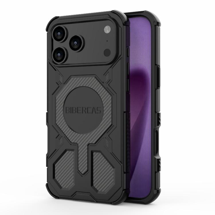 E-shop BIBERCAS COLOR Ochranný kryt s MagSafe Apple iPhone 17 Pro Max čierny