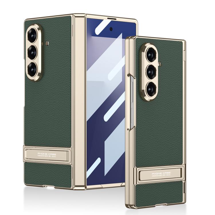 E-shop GKK TRIUMPH Ultratenký kryt so stojanom pre Samsung Galaxy Z Fold7 5G GREEN