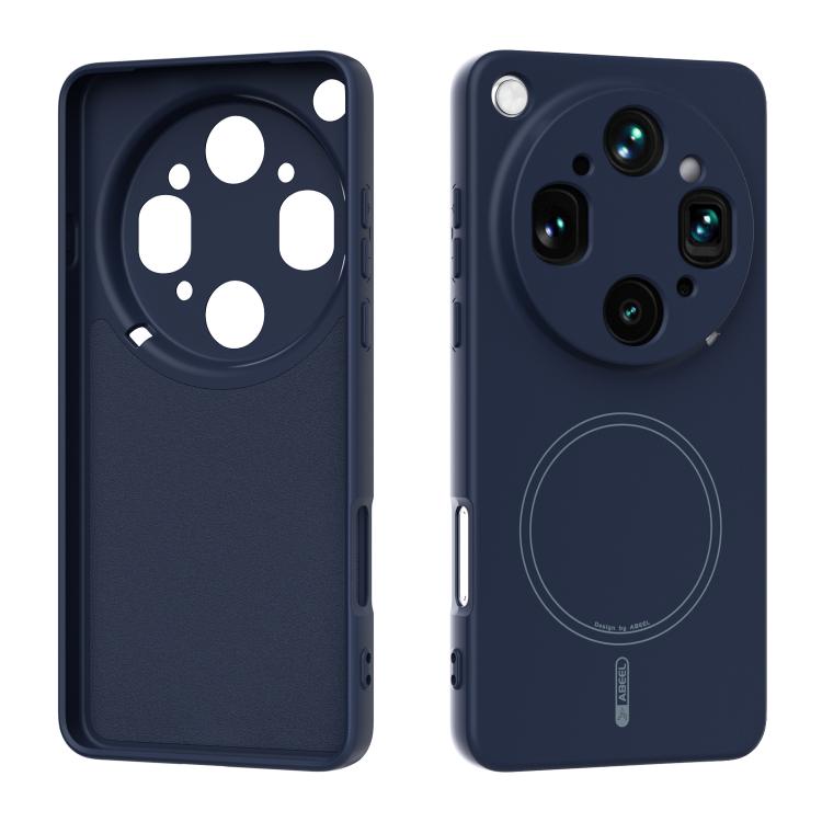 E-shop ABEEL SILICONE MAGSAFE Ochranný kryt pre Oppo Find X9 Ultra tmavomodrý