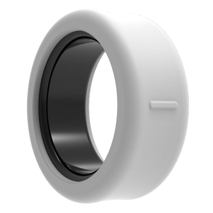 E-shop XDFIND SILICONE Obal na smart ring Samsung Galaxy Ring, veľkosť: 10-13 biely
