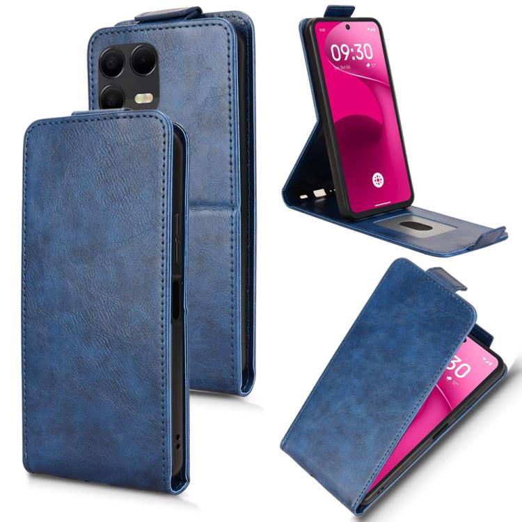 E-shop Vyklápacie puzdro pre T Phone 3 Pro modré