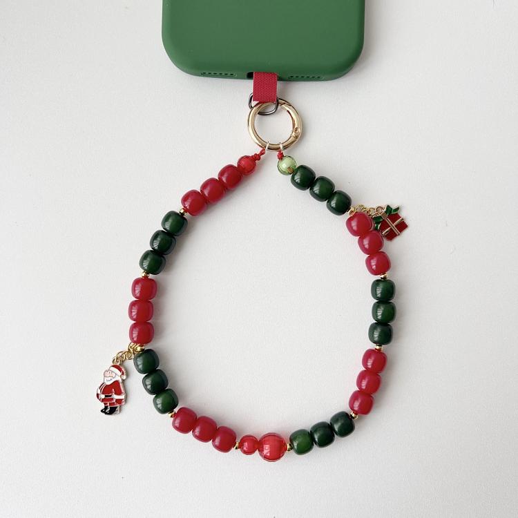 E-shop JOYBEADS Vianočný prívesok na mobil SANTA CLAUS