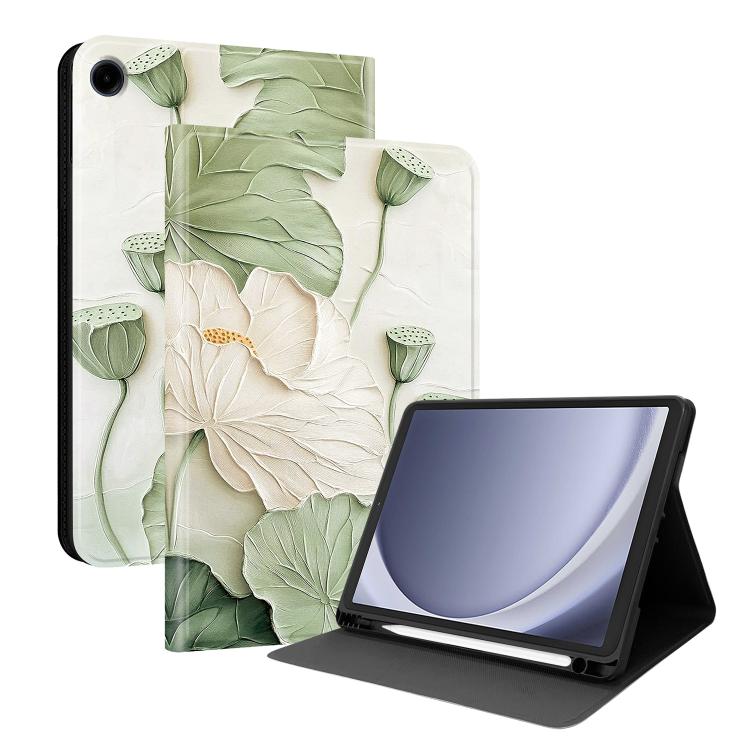 E-shop ART Zaklápacie puzdro pre Samsung Galaxy Tab A9 / Galaxy Tab A11 LOTUS