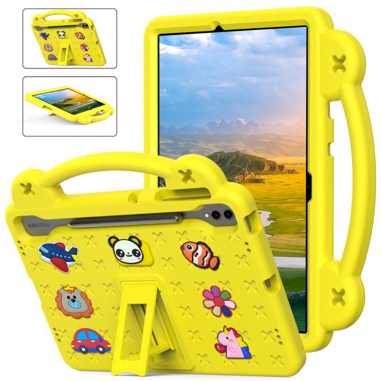 E-shop FANY Detský kryt na tablet pre Samsung Galaxy Tab S10+ žltý