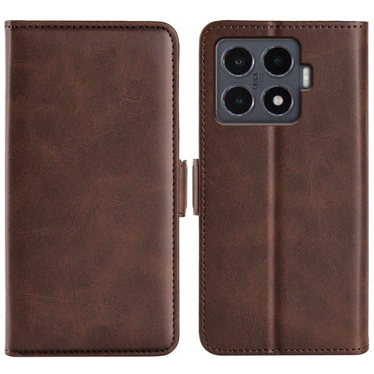 E-shop SIDE Peňaženkové puzdro pre Xiaomi 15T Pro tmavohnedé