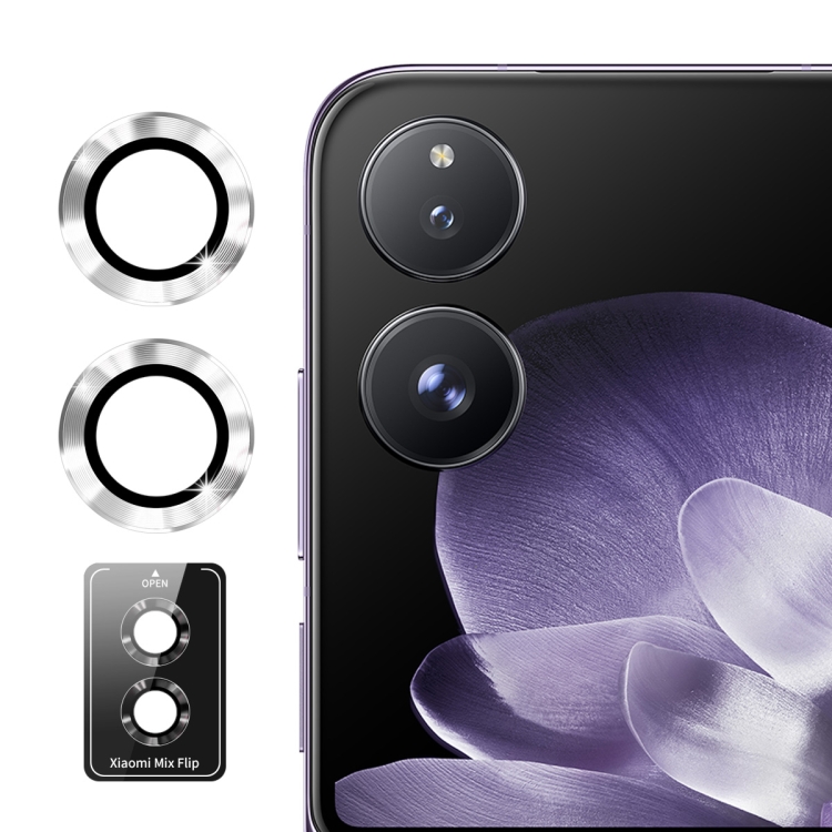 E-shop ENKAY ALU Sklo pre fotoaparát Xiaomi MIX Flip SILVER