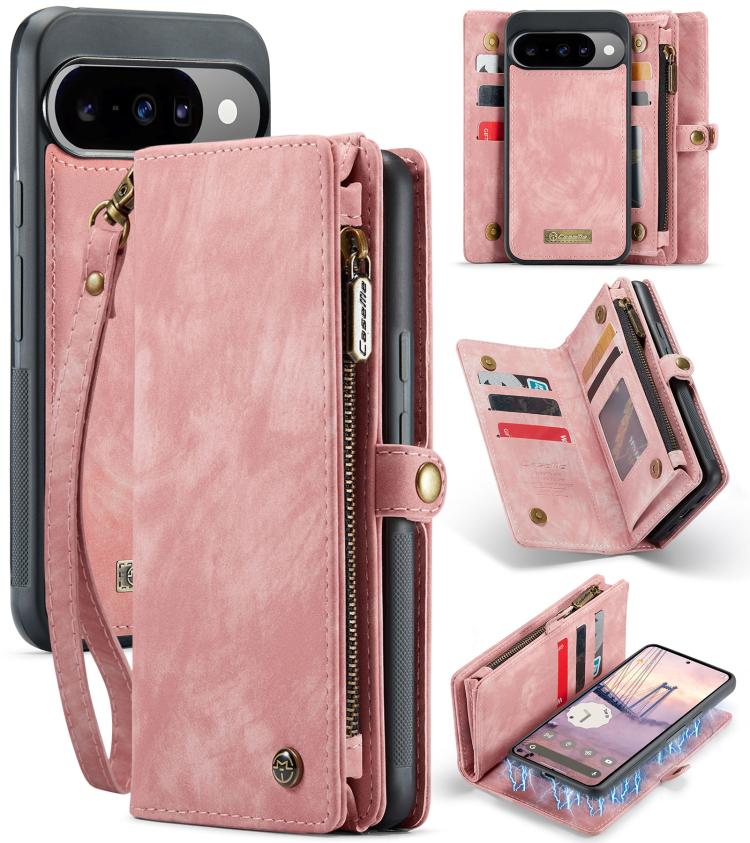 E-shop WALLET Ochranný kryt s peňaženkou 2v1 pre Google Pixel 10 / Google Pixel 10 Pro ružový