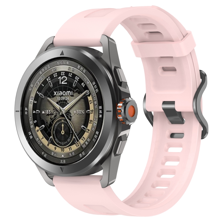 E-shop SILICONE Vymeniteľný remienok pre Xiaomi Watch S4 Sport svetloružový