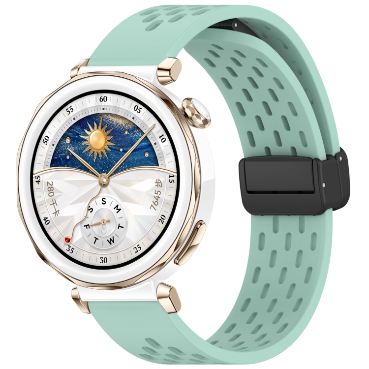 E-shop AIRY Silikónový remienok pre Huawei Watch GT 5 Pro 42mm svetlozelený