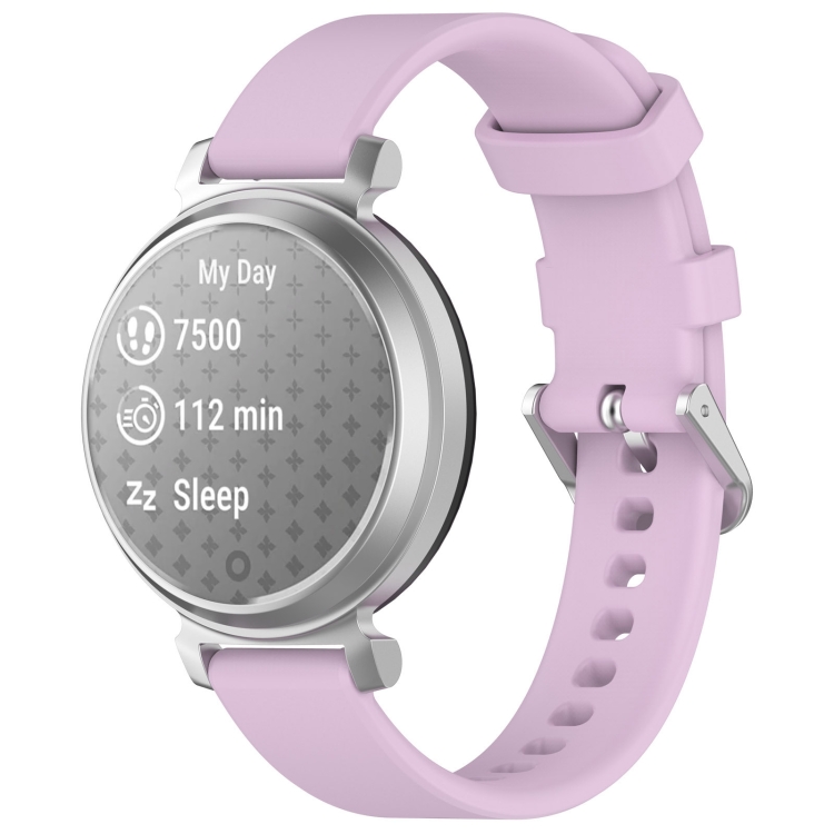 E-shop SILICONE Vymeniteľný remienok pre Garmin Lily 2 Active fialový