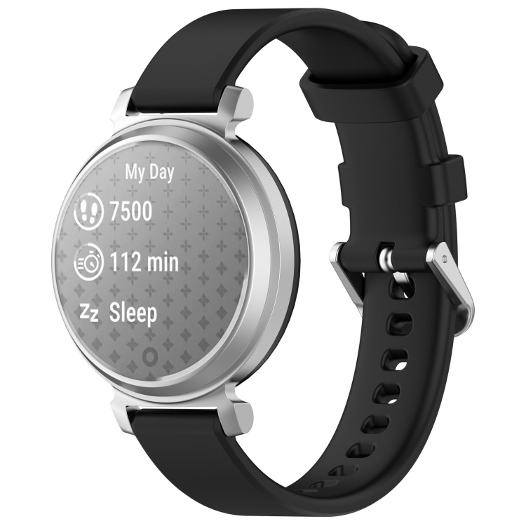 E-shop SILICONE Vymeniteľný remienok pre Garmin Lily 2 Active čierny