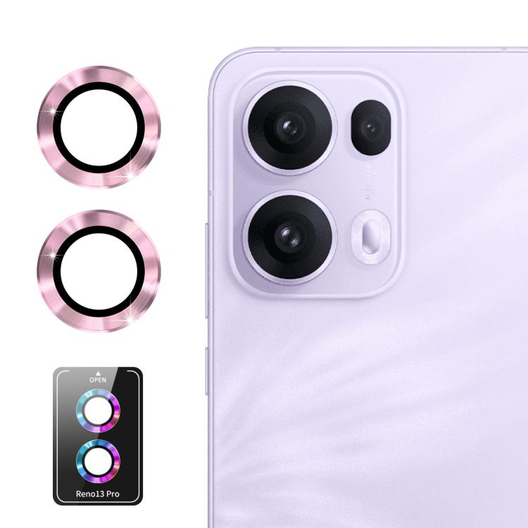 E-shop ENKAY ALU Sklo pre fotoaparát Oppo Reno13 Pro 5G PINK