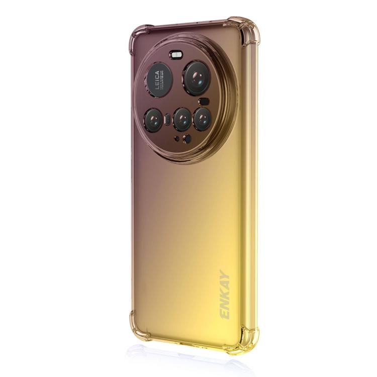 E-shop ENKAY GRADIENT Ochranný kryt pre Xiaomi 15 Ultra PURPLE GOLD