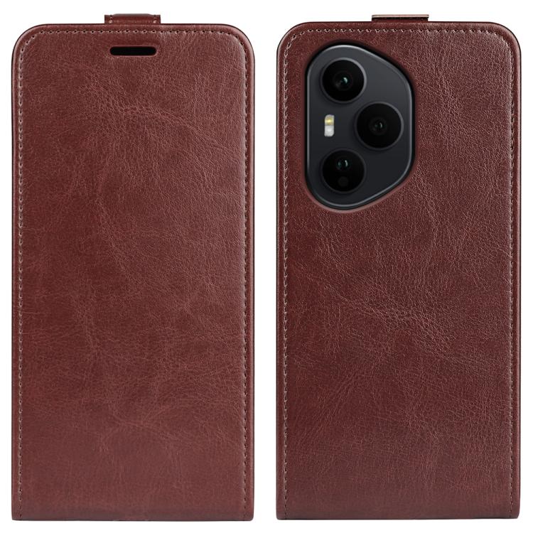 E-shop Vyklápacie puzdro pre Honor 400 Pro 5G hnedé