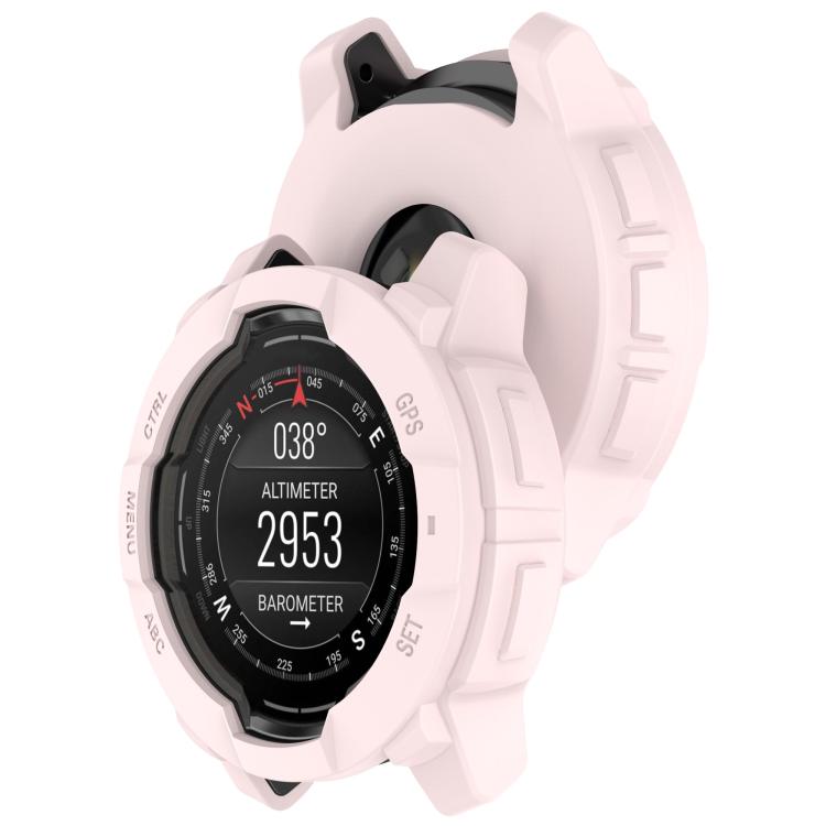 E-shop TPU HALF COVER Kryt pre Garmin Instinct 3 45mm svetloružový