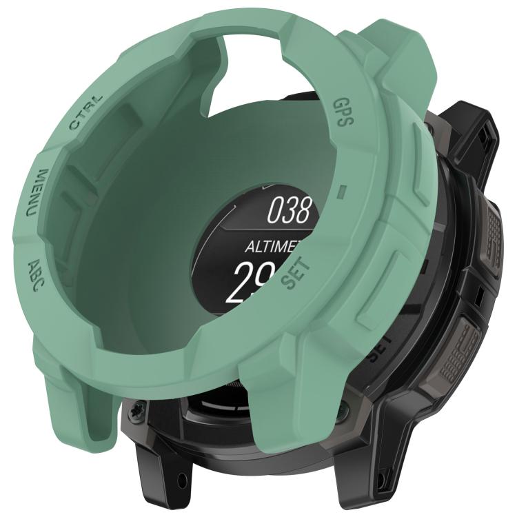 E-shop TPU HALF COVER Kryt pre Garmin Instinct 3 AMOLED 50mm svetlozelený