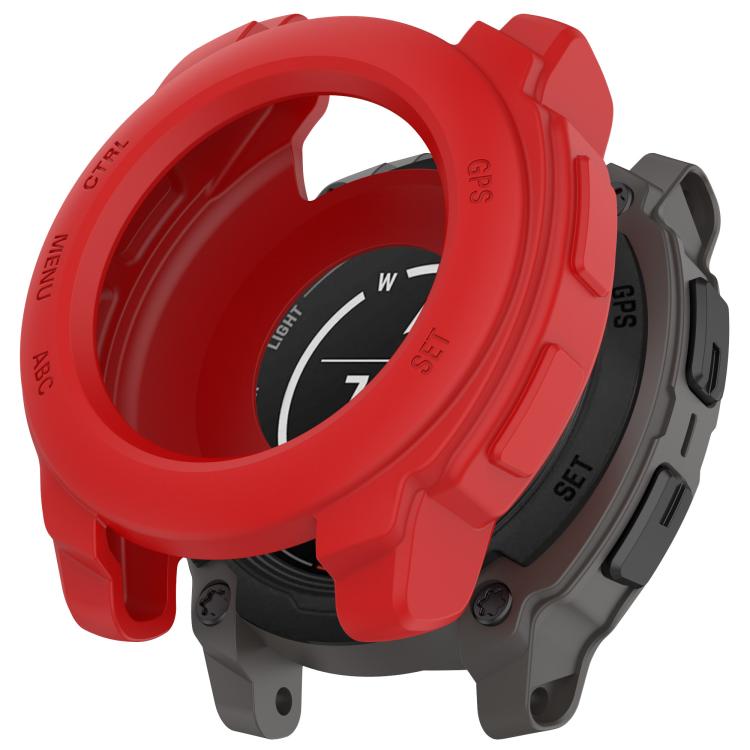 E-shop TPU HALF COVER Kryt pre Garmin Instinct E 45mm červený