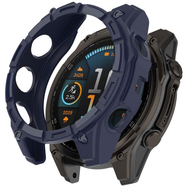 E-shop TPU HALF COVER Kryt pre Garmin Tactix 8 47mm modrý