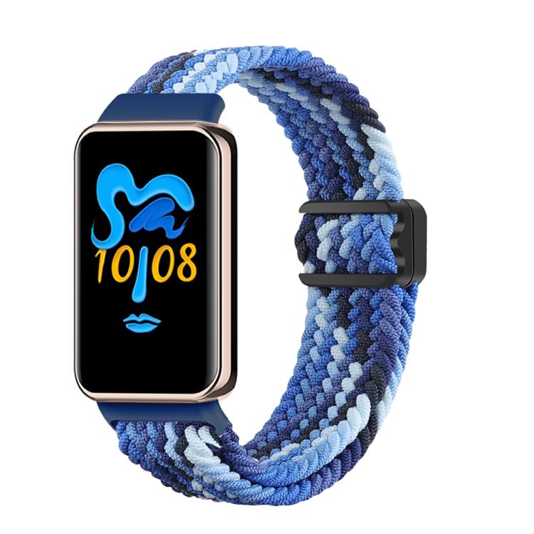 E-shop BRAIDED Nylonový remienok pre Honor Band 10 / Honor Band 9 COLORFUL BLUE