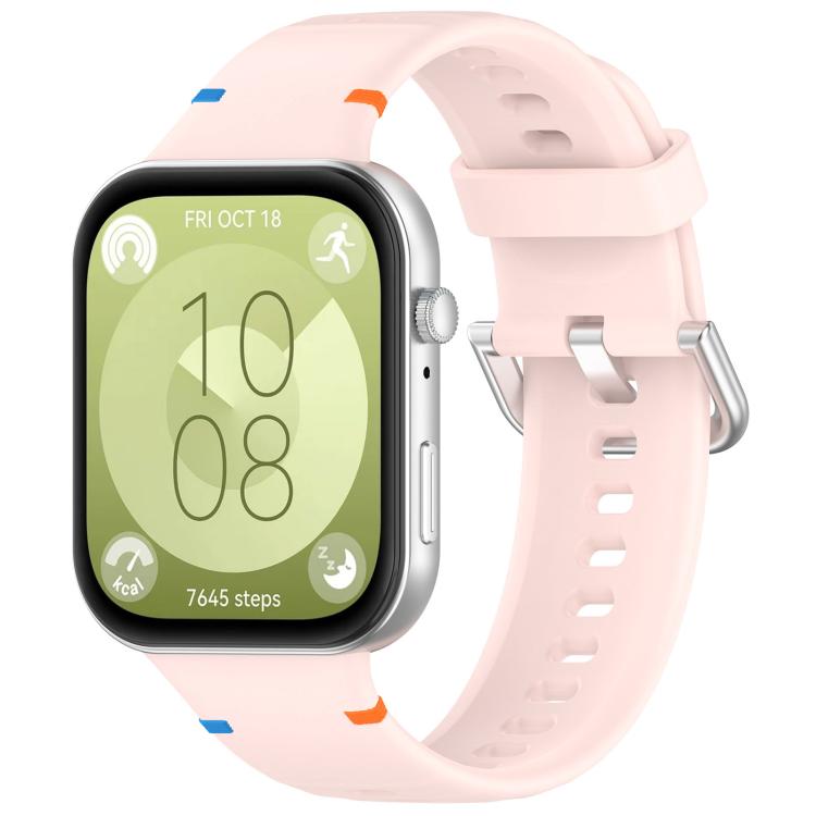 E-shop WAVY Silikónový remienok pre Huawei Watch Fit 4 / Fit 4 Pro ružový