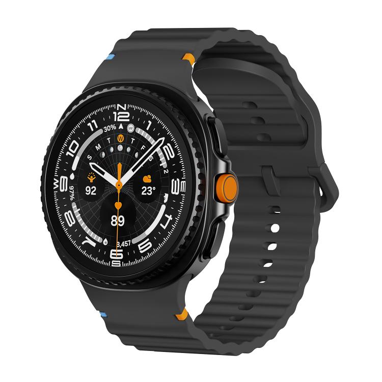 E-shop WAVY Silikónový remienok pre Samsung Galaxy Watch8 / Watch8 Classic čierny