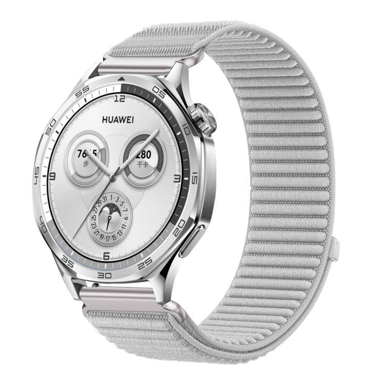 E-shop NYLON Univerzálny remienok pre smart hodinky - šírka 18mm svetlošedý