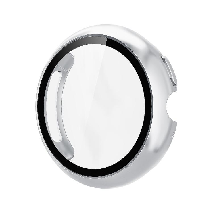 E-shop PC FULL COVER Plastový kryt so sklom pre Google Pixel Watch 4 41mm strieborný