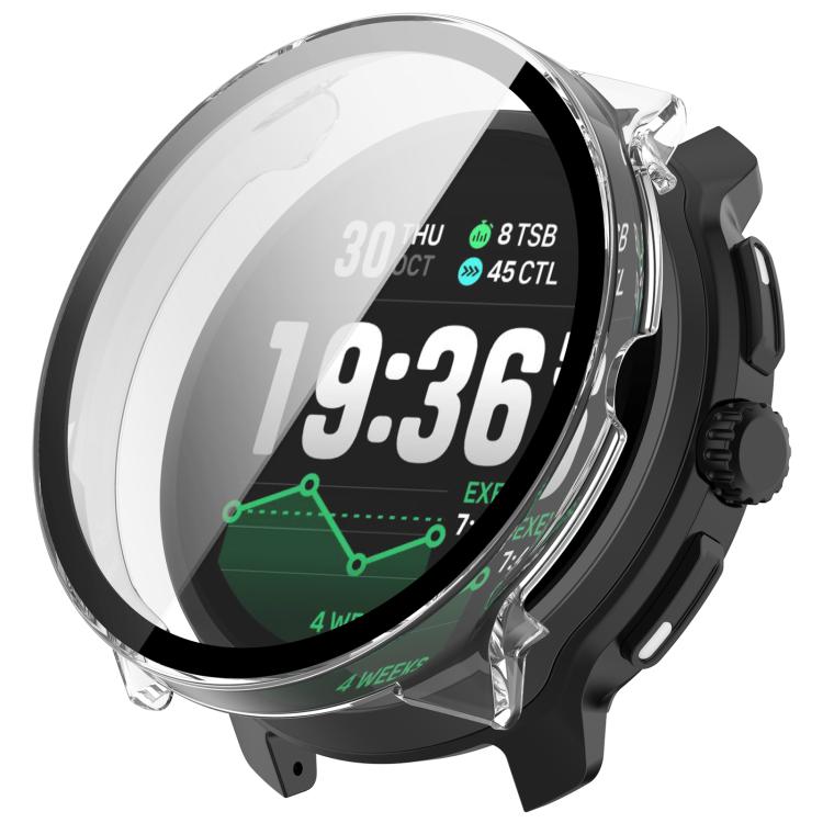 E-shop PC FULL COVER Plastový kryt so sklom pre Suunto Race 2 priehľadný
