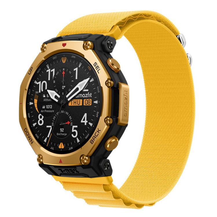 E-shop NYLON Vymeniteľný remienok pre Amazfit T-Rex 3 Pro 48mm žltý
