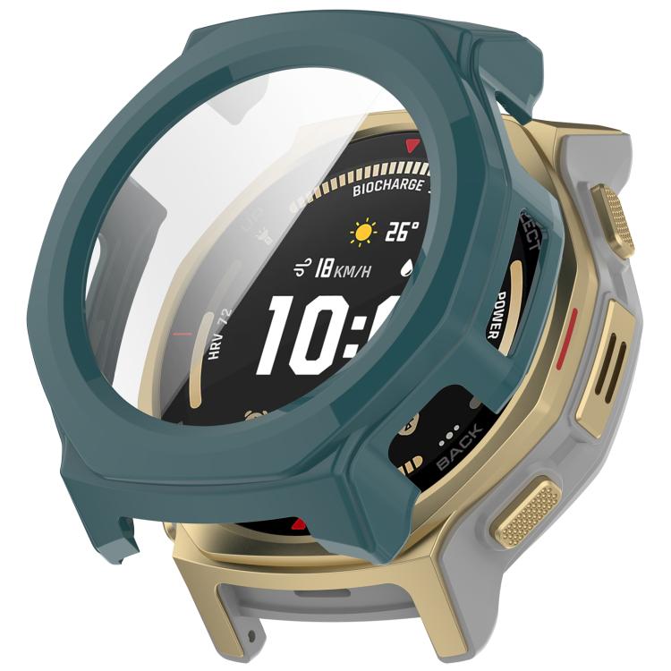 E-shop PC FULL COVER Plastový kryt so sklom pre Amazfit T-Rex 3 Pro 44mm zelený