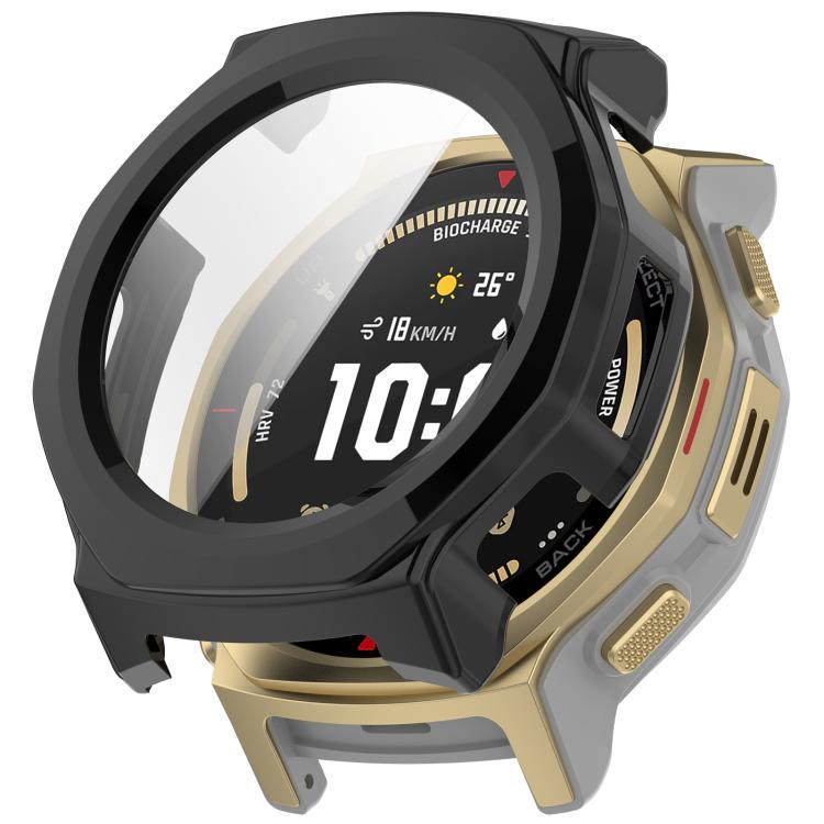 E-shop PC FULL COVER Plastový kryt so sklom pre Amazfit T-Rex 3 Pro 44mm čierny