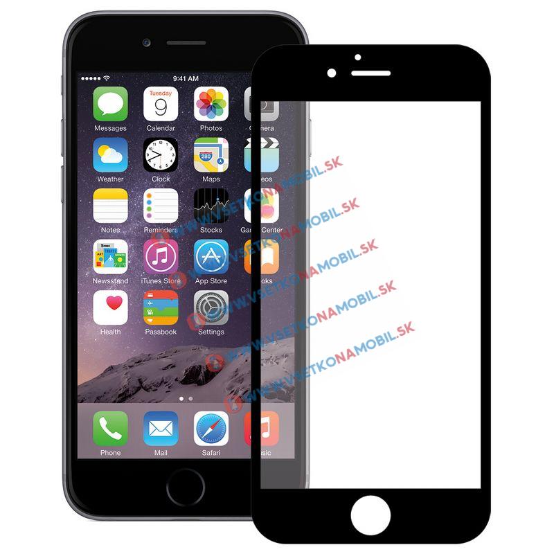 E-shop 3D Tvrdené sklo Apple iPhone 6 Plus / 6S Plus čierne